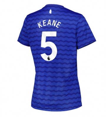 Everton Michael Keane #5 Hjemmebanetrøje Dame 2025-26 Kortærmet